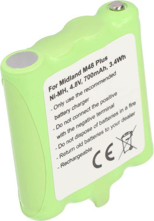 Produktbild AccuCell Akku Midland G6, G8, M24, M48, M48 Plus, M99, M99 Plus, BATT6R, PB-G8