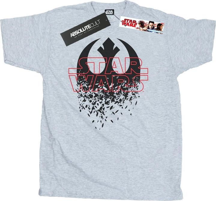Immagine prodotto Star Wars The Last Jedi Shattered Emblem Maglietta Uomo (XXL)
