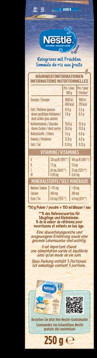 Produktbild Nestlé Reisgriess mit Früchten (288 g)