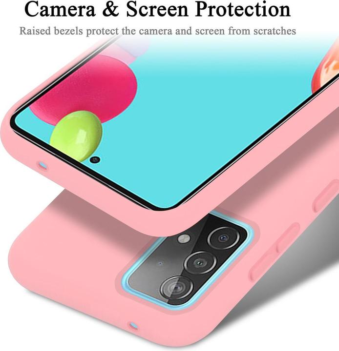 Immagine prodotto Cadorabo Copertura della cassa del silicone liquido TPU (Samsung Galaxy A52 5G)