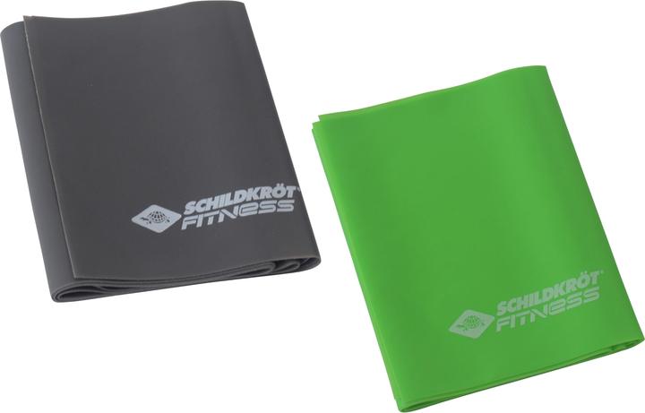 Produktbild Schildkröt Fitnessbänder (2 m, Leicht, Mittel)