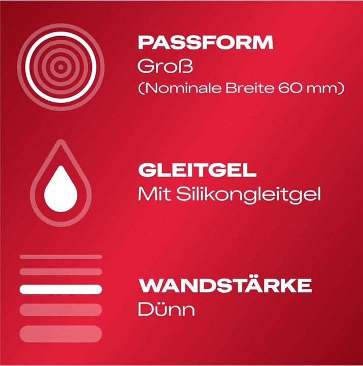 Produktbild Durex Gefühlsecht XXL (8 Stk.)