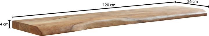 Immagine prodotto Wohnling con (120 x 26 x 4 cm)