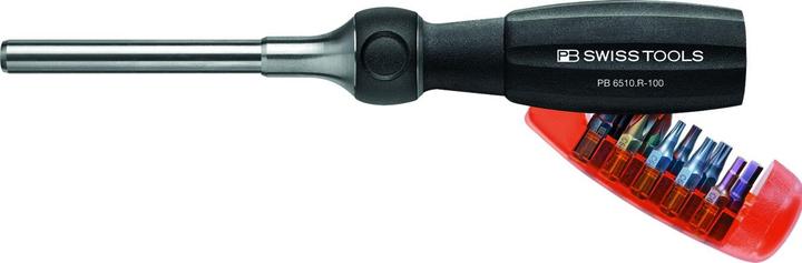 Actual product image PB Swiss Tools Insider 3 (SL 3 / SL 4 / PH 2 / PZ 2 / TX 10 / TX 15 / TX 20 / TX 25 / HEX 3 / HEX 4)