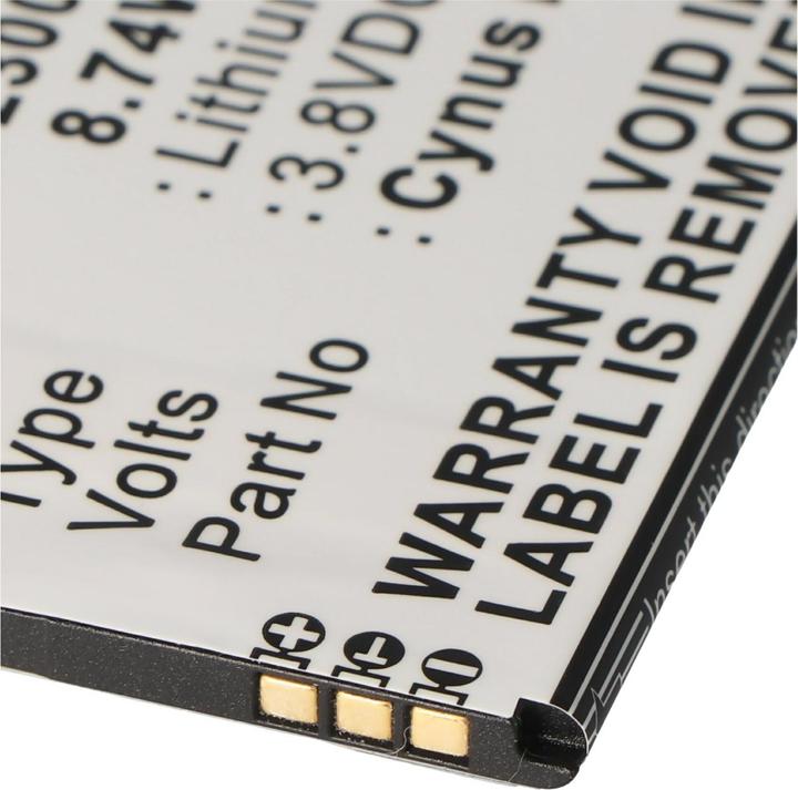 Actual product image AccuCell Battery Mobistel Cynus E6
