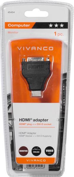 Image du produit Vivanco Adaptateur DVI-D - HDMI