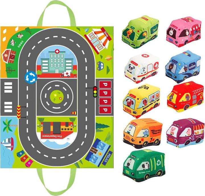 Image du produit Activity Board Tapis de jeu souple, garniture de voiture