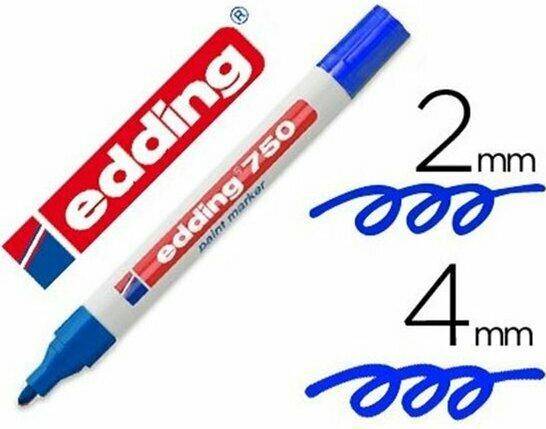 Actual product image Edding Paintmarker 750 (Multinational, White, 2 mm, 1 x)