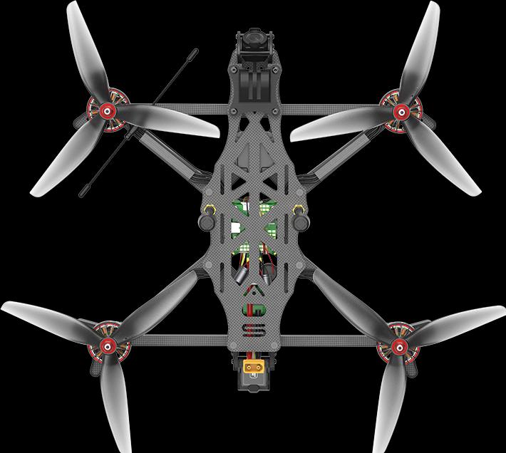 Immagine prodotto iFlight AOS 7 EVO V1.2 6S HD (30 min, 652 g)