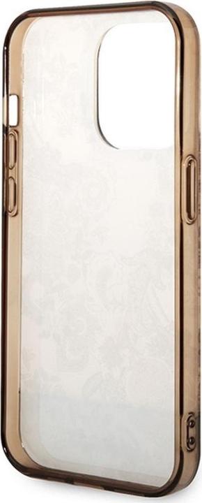 Produktbild Guess GUHCP14XHGPLHC iPhone 14 Pro Max 6,7" ochre hardcase Porcelain Collection (Apple iPhone 14 Pro Max)