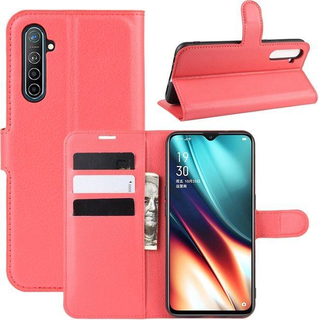 Produktbild MU Classic Litchi Leder Bookcover Series (Realme XT, Realme X2)