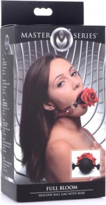 Produktbild Master Series Aufsehenerregender Ballknebel mit Rose