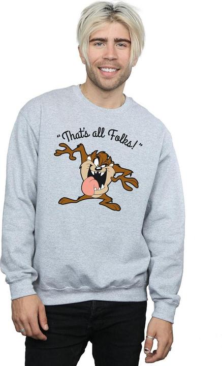 Produktbild Looney Tunes That's All Folks Sweatshirt (XXL)