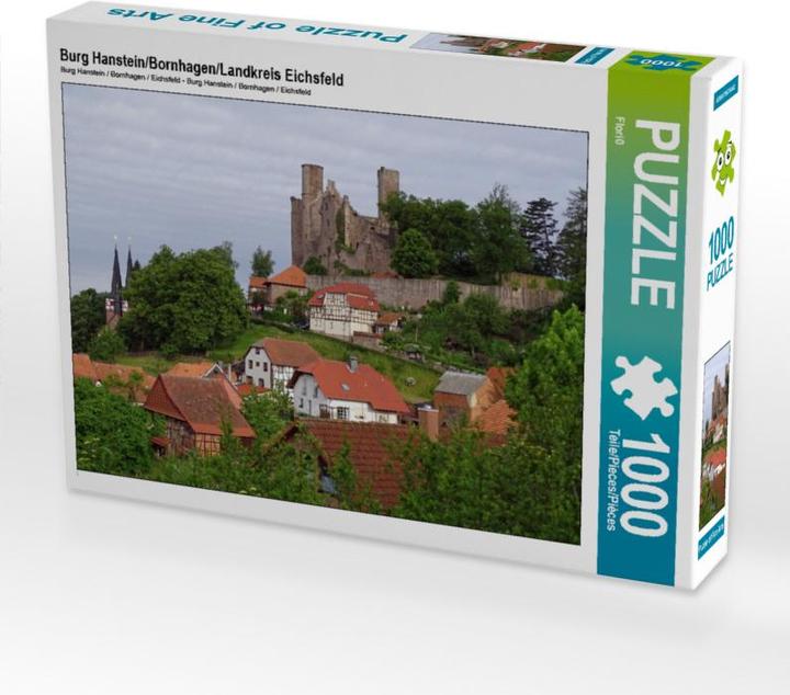 Produktbild Flori0:Burg Hanstein/Bornhagen/Landkrei (1000 Teile)