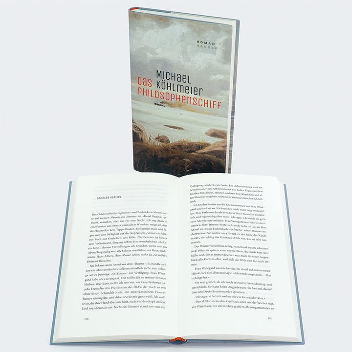 Actual product image Das Philosophenschiff (German, Michael Köhlmeier, 2024)