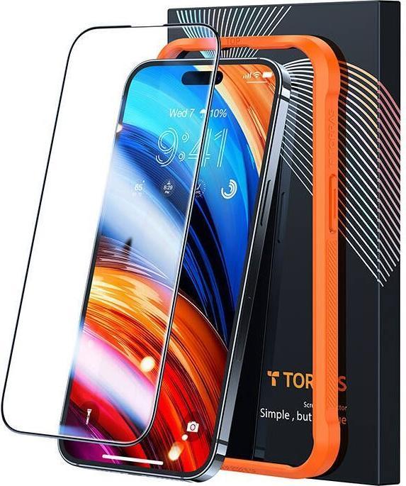 Produktbild Torras Diamond Panzerglas (1 Stück, Apple iPhone 14 Pro, Apple iPhone 15)