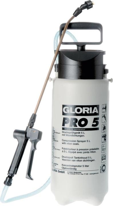 Immagine prodotto Gloria Spruzzatore a pressione Pro 5 resistente all'olio, 5 L (5 l)
