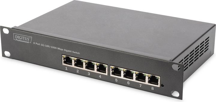Actual product image Digitus Network Set - 254 mm (10") - 6U, 312 x 300 mm (W xD) (6 RU, 10 inch rack)