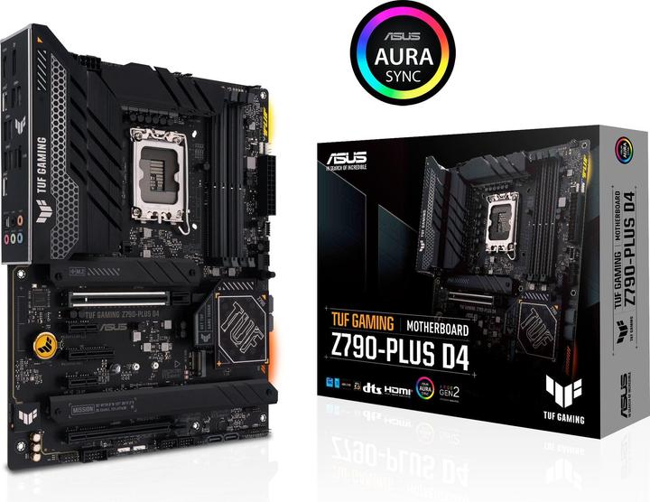 Actual product image ASUS TUF GAMING Z790-PLUS D4 (LGA 1700, Intel Z790, ATX)