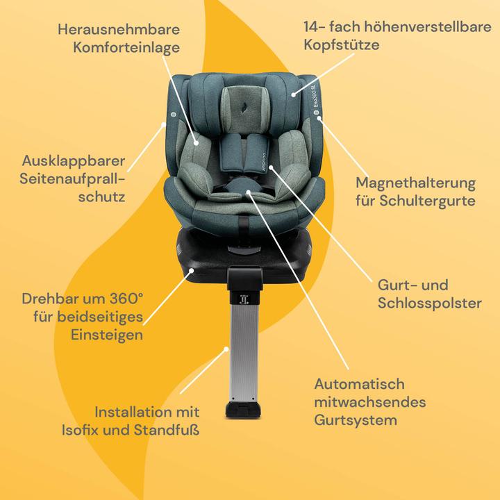 Produktbild Osann Eno360 SL i-Size (Reboarder, ECE R129/i-Size Norm)