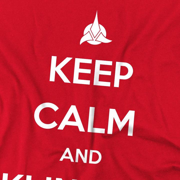 Produktbild Calm Klingon TShirt (4XL)