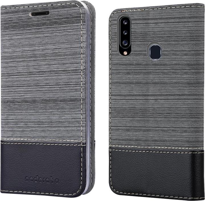Actual product image Cadorabo Book Jeans Optics Cover (TCL A30, Samsung Galaxy M10s, Samsung Galaxy A20)