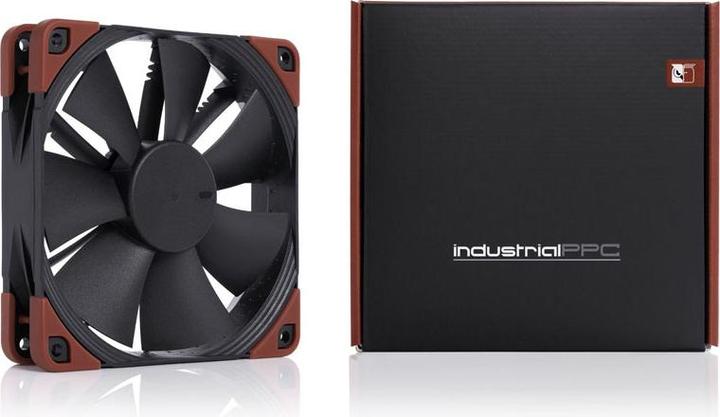 Produktbild Noctua NF-F12 indu.3000 IP67 120x120x25 NF-F12 industrialPPC-24V-3000 SP IP67PWM (120 mm, 1 x)