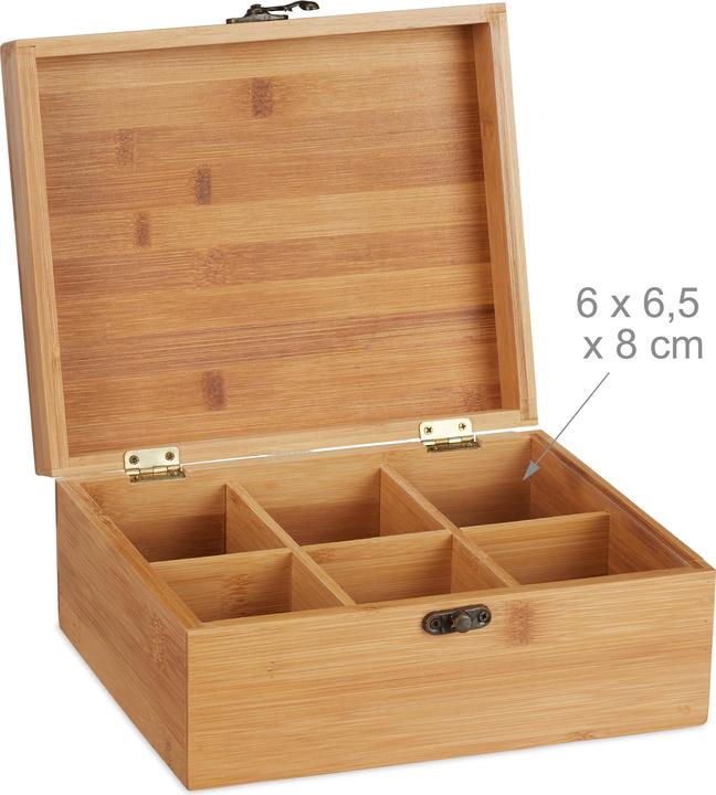 Image du produit Relaxdays Boîte coffret à thé