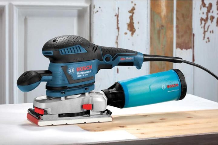 Immagine prodotto Bosch Professional Levigatrice orbitale GSS 230 AVE con L-BOXX 0601292801 (Levigatrice orbitale, 300 W)