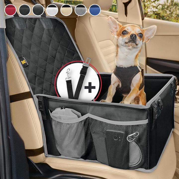 Produktbild Heldenwerk Wasserdichter Hundeautositz (Hund, Waschbar, Faltbar, Waschmaschinenfest)