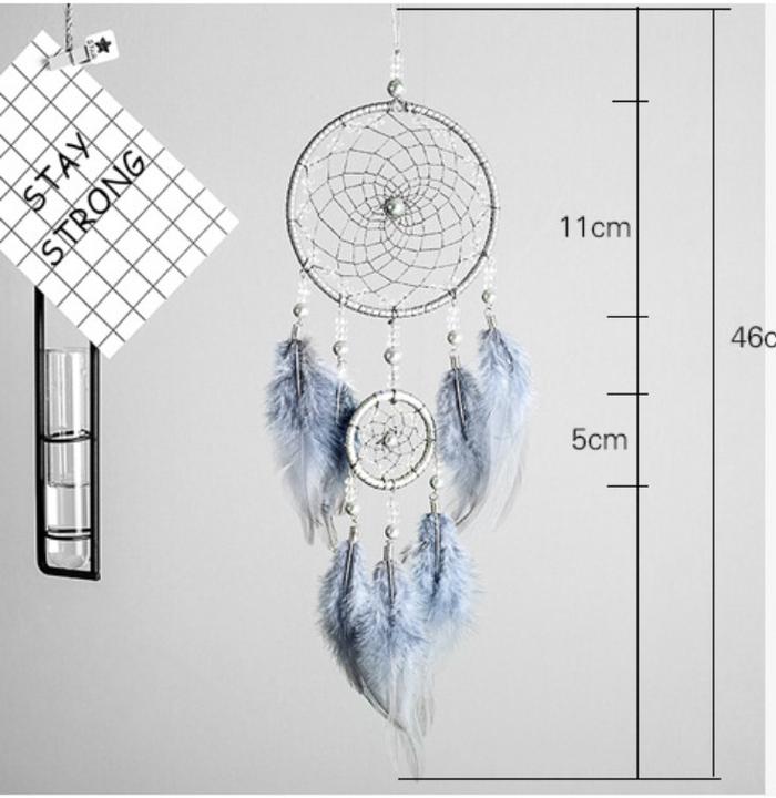 Actual product image Cover-Discount Dreamcatcher Dreamcatcher silver (40 x 16 cm)