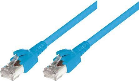 Dätwyler patch cable S/FTP, PiMF, Cat 6a, blue, 2,0 m (U/FTP, CAT6a, 2 m)
