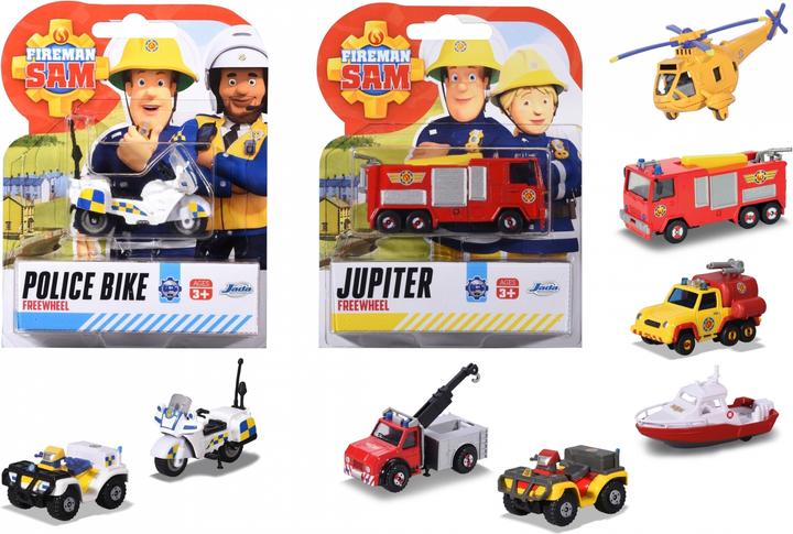 Dickie fireman sam Vehicles 1:64 mix 8 designs price for 1 pc