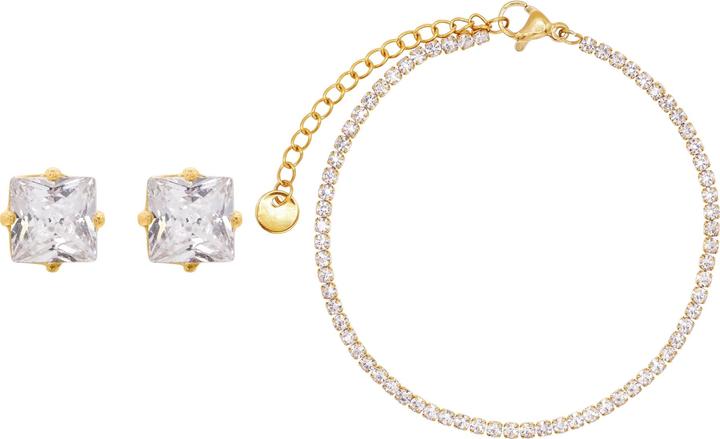 Actual product image Heideman Set Esmee gold coloured (100% stainless steel)