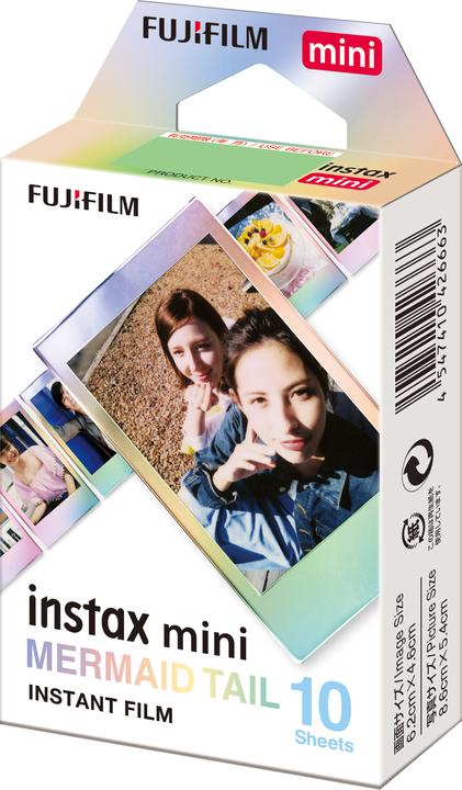 Actual product image Fujifilm Instax Mini Mermaid Tail 10 sheets (Instax Mini)