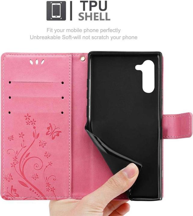 Image du produit Cadorabo Couverture du livre de fleurs (Samsung Galaxy Note 10)