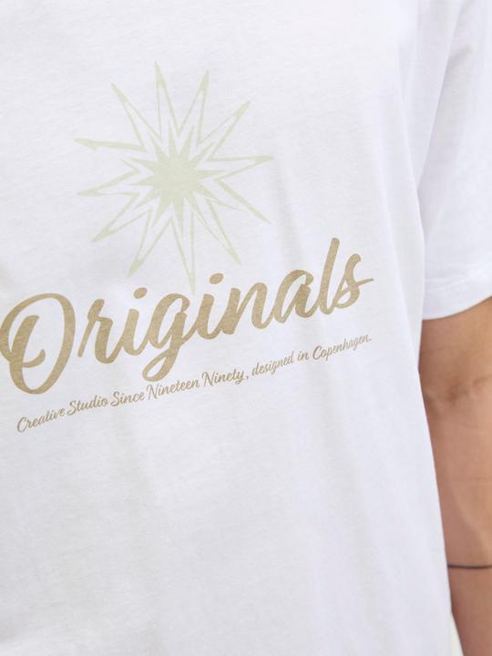 Produktbild Jack & Jones Gedruckt Rundhalsausschnitt T-shirt T-shirt (XS)