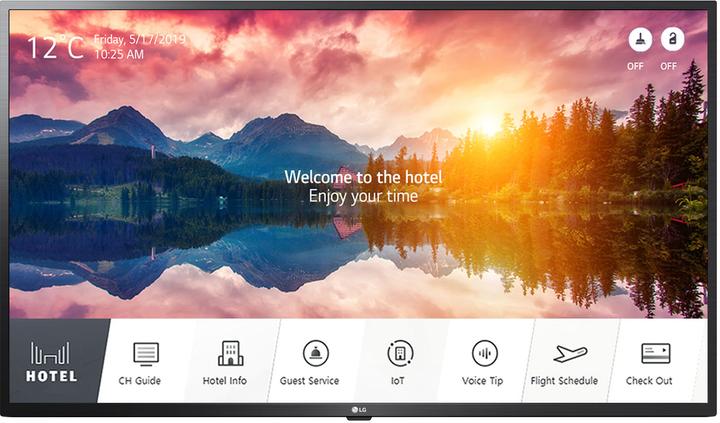 Actual product image LG Hotel TV 43US662H 43 " (43", US662H, LED, 2020)