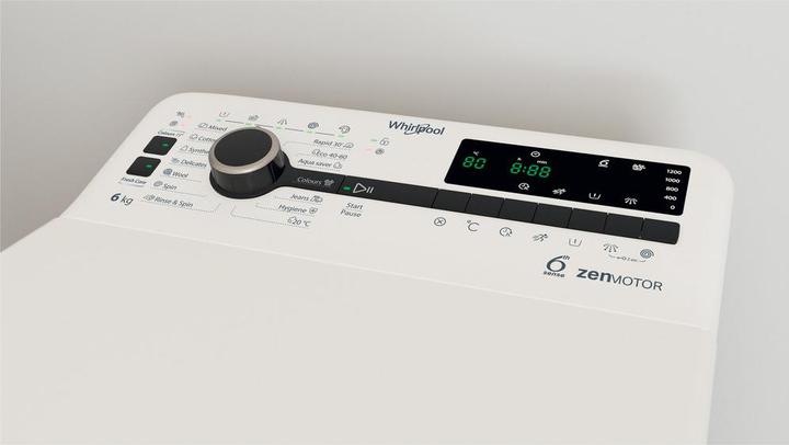 Image du produit Whirlpool TDLRBX 6252BS EU (6 kg, Vers le bas, Prise UE)