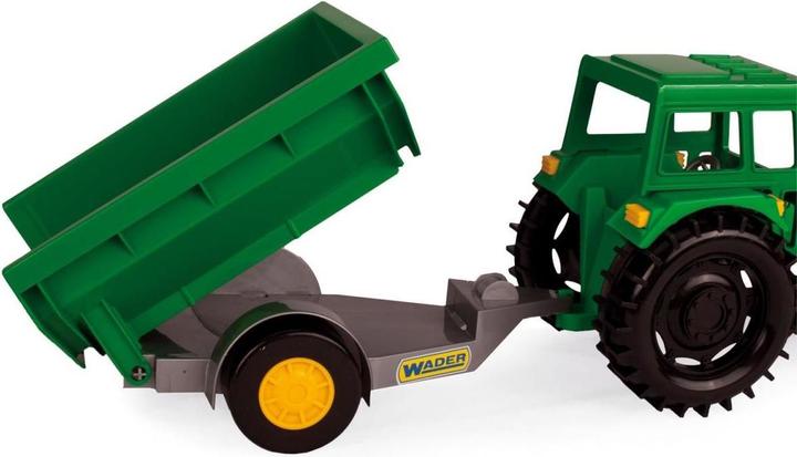 Immagine prodotto Wader Trattore agricolo verde con rimorchio
