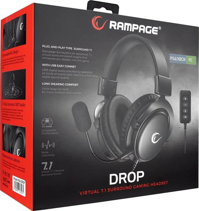 Image du produit Rampage K36 DROP (Filaire)