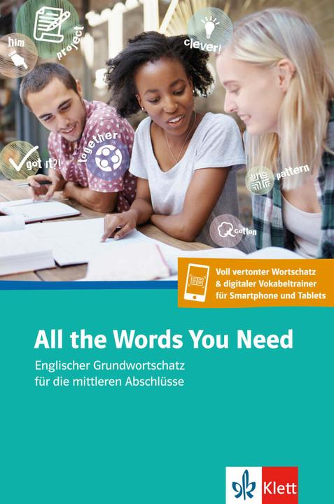 Produktbild All the Words You Need, Buch + App (Deutsch, Hamm, Wolfgang, 2019)