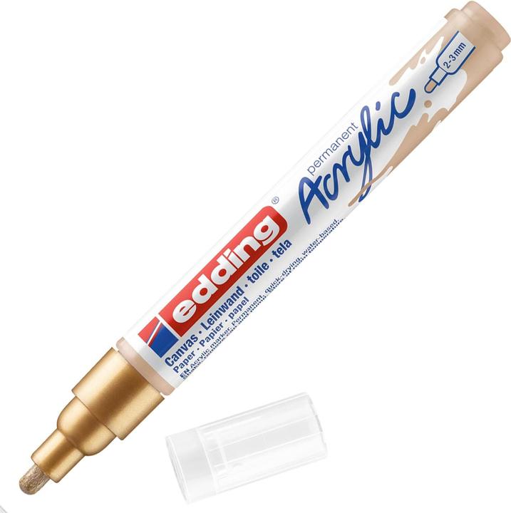 Actual product image Edding Acrylic marker 5100 Medium (Rich gold, 3 mm, 1 x)