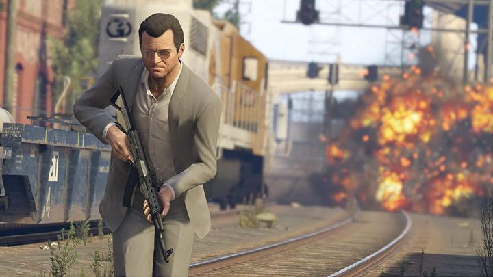 Actual product image Rockstar Grand Theft Auto V: Premium Edition (Xbox One S, EN)