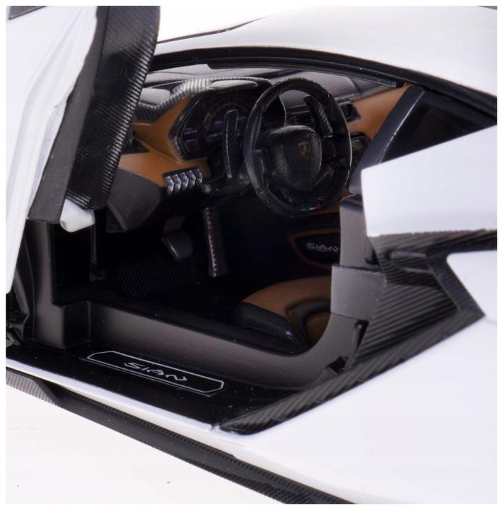 Immagine prodotto Bburago Lamborghini Sian FKP 37 1/18 bianco/nero