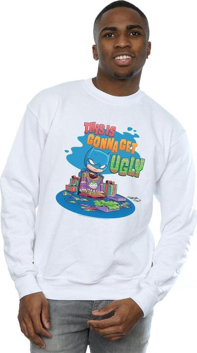 Produktbild Super Friends Batman Joker Christmas Jumper Sweatshirt (M)