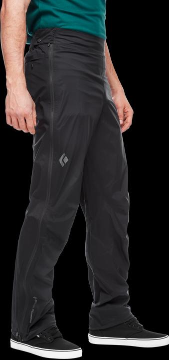 Actual product image Black Diamond Men Stormline Stretch Full Zip Pants (L)