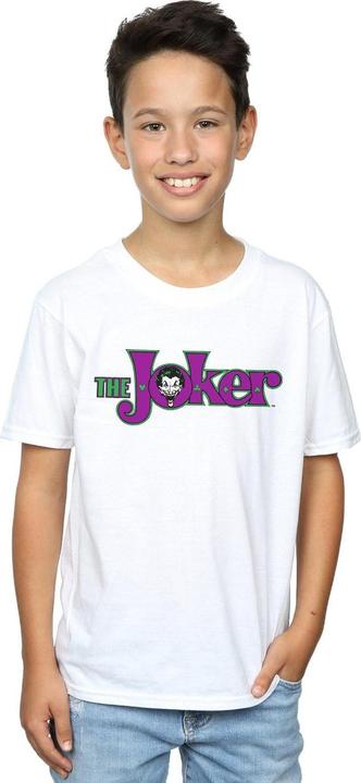 Immagine prodotto The Joker Text Logo Maglietta Ragazzi (128)