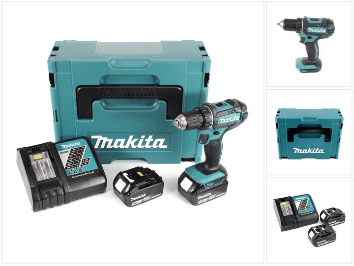 Produktbild Makita DDF482RTJ 18V mit zwei Akkus (Akkubetrieb)