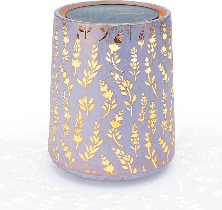 Immagine prodotto STT Solar LED Laternen Antik «Lavendula» Mini 22×18 cm (22 x 18 cm)